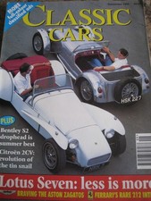 CLASSIC CARS SEP 1995 BENTLEY