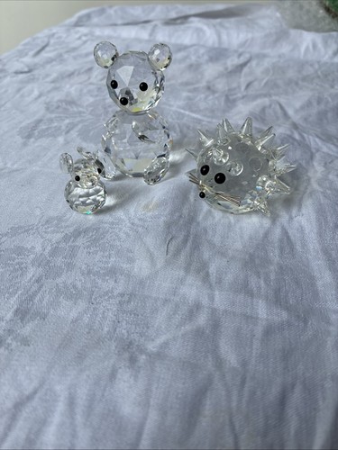 Swarovski crystal bear - ,