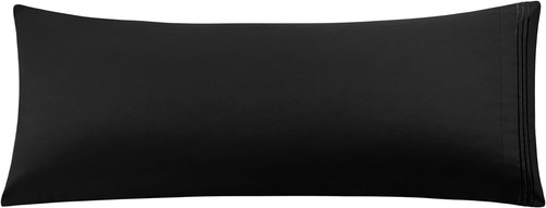 Black bolster pillow - bolster,