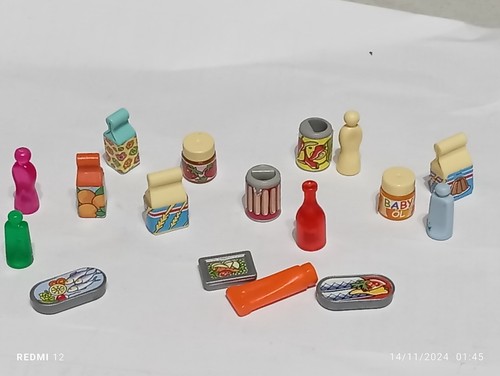 Playmobil lot canned jars - playmobil,