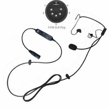 UFQ in-ear aviation headset UFQ L-1 Airbus AB-A7 XLR Plug  FAST USA SHIPPING