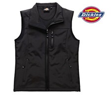 Mens Dickies Breathable Softshell Bodywarmer Gilet Warm Kenton RRP £35 S-3XL