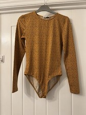 TU LADIES OCHRE LEOPARD PRINT