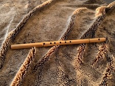 Large Native American Flute - Handmade Wood Carving - New Musical Instrument