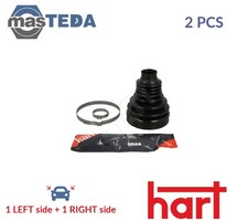 451 736 CV JOINT BOOT KIT PAIR FRONT TRANSMISSION SIDED HART 2PCS FOR SAAB 9-5