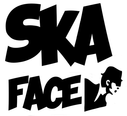 Ska face car bike scooter - -,