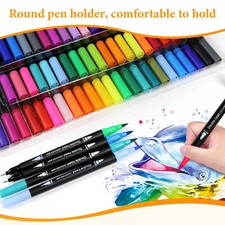 Dual Tip Colouring Pens Brush