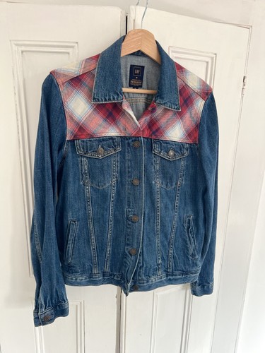 Gap pendleton denim - denim, jacket