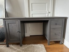 Hemnes IKEA Gray Computer Desk