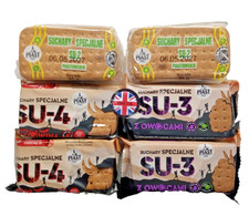 6x Piast Special Biscuits - 28 Rusk  Variety- Emergency Food MRE Ration Prepping