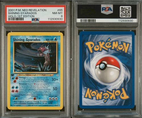 Psa shining gyarados holo - 8,
