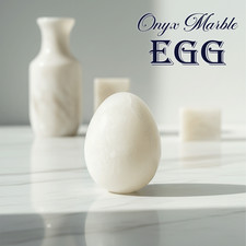 Onyx Egg/Pakistani Handcrafted Marble Egg