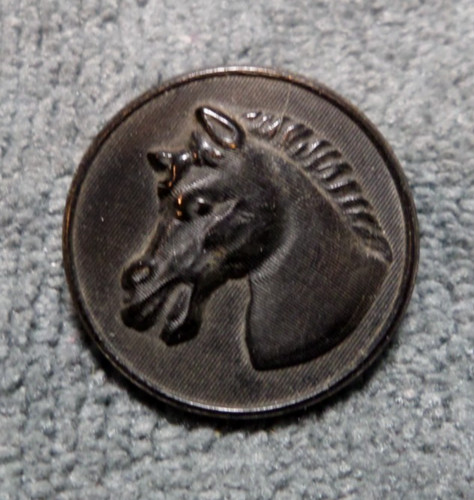 Antique pressed horn - pressed,