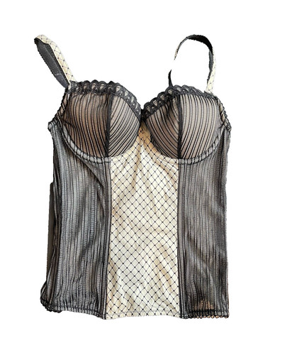 Tempt black ivory mesh - ivory,