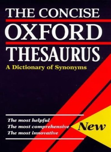 The concise oxford thesaurus - concise,
