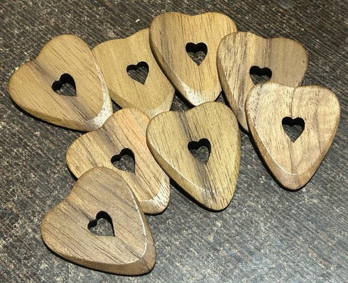 Set unique heart engraved - 6,