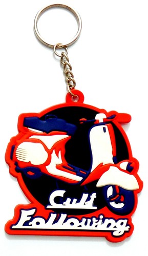 Vespa scooter keychain - vespa,