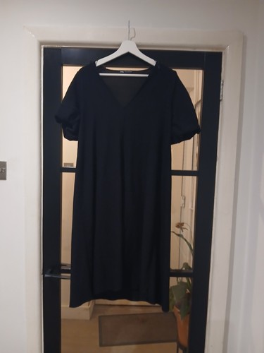 Zara black dress with short - dress,
