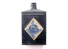 CURTIS'S & HARVEY 4 COLLECTORS GUNPOWDER TIN Shotgun Cartridge Powder Flask Can