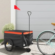 WALPLUS Bike Trailer Black