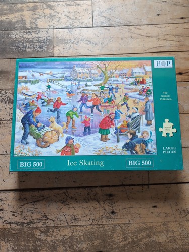 Big 500 ice skating - skating, jigsaw