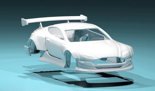 Body kit for hot - hot, aston