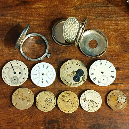 Joblot pocket watch - watch, movements