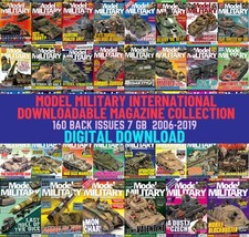 MILITARY MODELS FIGURE PAINTING DIORAMAS MAGAZINES 160 BACK ISSUES 2006-2019 7Gb