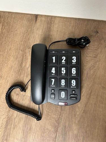 Corded telephone large button - corded,