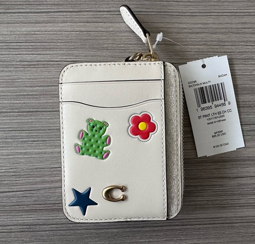 Nwt coach essential chain card - nwt,