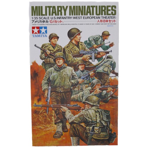 Tamiya infantry figure set - us,
