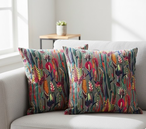 Botanical velvet design - 2,