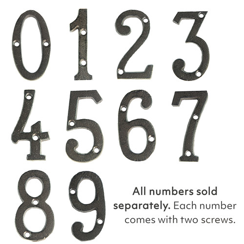 Address house number lettering - number,