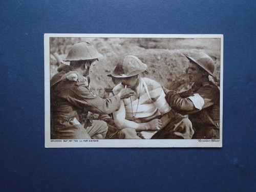Wounded but not too - too, for