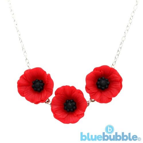 Bluebubble poppy days - carved, 3
