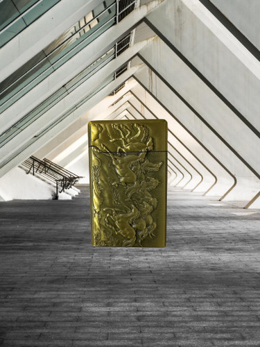 Metal brass petrol - metal,