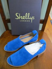 Shellys London Blue Suede