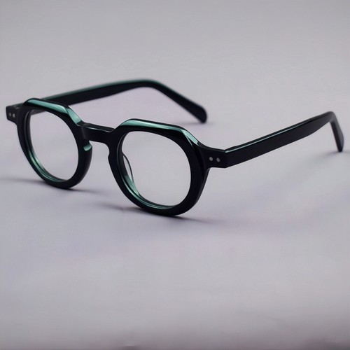 Classic black thick acetate - thick,