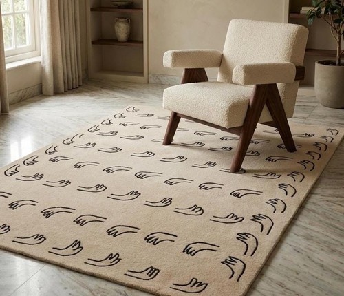 Hand tufted 100 wool rugs - tufted,
