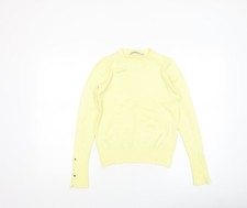 Womens UK Size S Zara Yellow