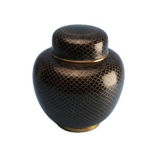 Black Enamel Fish Scale