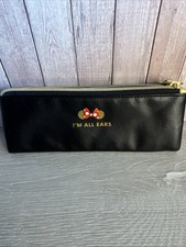 Disney Store ~ Minnie Mouse ~ I'm all Ears Purse/Pencil Case/ Make-up Bag