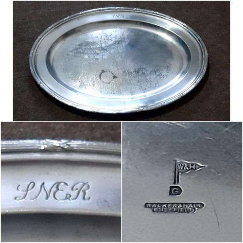 Lner silver plate platter - lner,