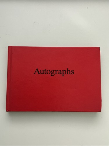 Football autograph book - football,