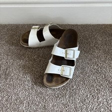 Birkenstock Arizona white Kids