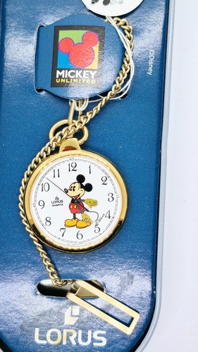 Lorus mickey mouse - mouse, gold