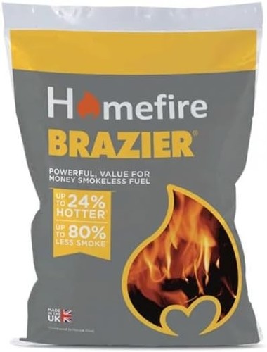 Brazier smokeless coal 20kg - smokeless,