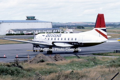British airways hawker - british,