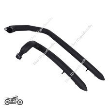 For Yamaha Virago 535 XV535 1987-2004 Exhaust System Black Slip On Link Pipe