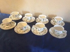Wedgwood  Wild Strawberry Cups & Saucers X 8